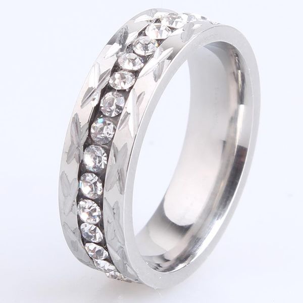 cluster rings 6mm silver plate flower single row crystal 316l stainless steel finger for women men wholesale, Golden;silver
cluster rings 6mm silver plate flower single row crystal 316l stainless steel finger for women men wholesale, Golden;silver