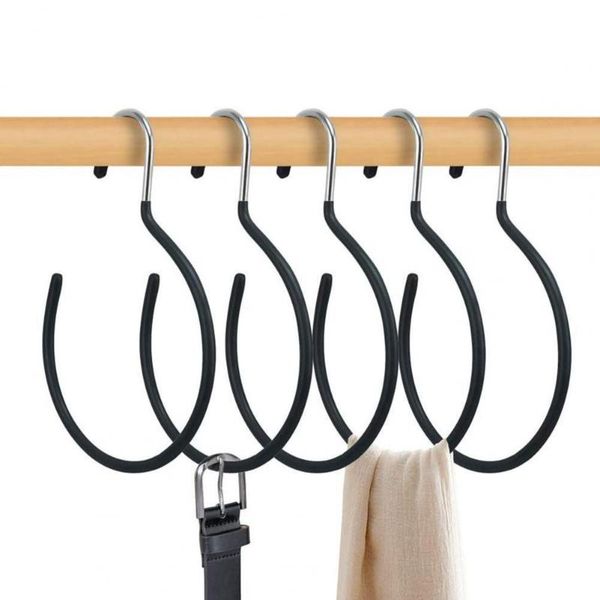 hangers & racks 5pcs hanging hooks non-slip space-saving scarf ring hanger belt rack steel closet accessories organizer storage holders
hangers & racks 5pcs hanging hooks non-slip space-saving scarf ring hanger belt rack steel closet accessories organizer storage holders