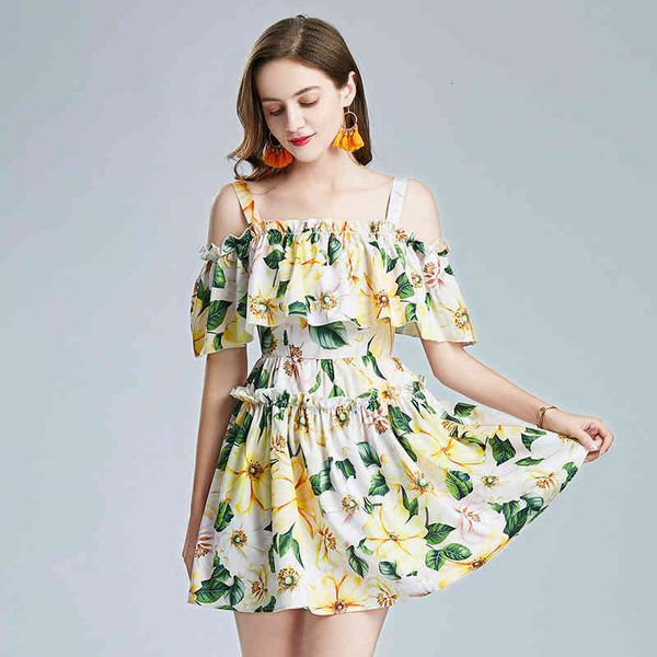 casual dresses new print women dress summer straight collar high waist female cape sling mini es ruffled 2021 b0sn, Black;gray
casual dresses new print women dress summer straight collar high waist female cape sling mini es ruffled 2021 b0sn, Black;gray