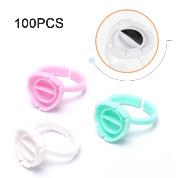 false eyelashes 100 pcs/pack disposable pigment round glue ring cup tattoo ink pallet grafting eyelash tray adhesive holder tool
false eyelashes 100 pcs/pack disposable pigment round glue ring cup tattoo ink pallet grafting eyelash tray adhesive holder tool