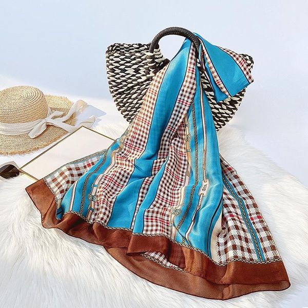 scarves stripe design scarf women cotton linen neckerchief spring long fashion shawls colorful plaid printing capes outdoor sunscreen, Blue;gray
scarves stripe design scarf women cotton linen neckerchief spring long fashion shawls colorful plaid printing capes outdoor sunscreen, Blue;gray