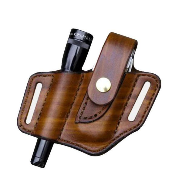 1pc edc leather sheath tactical multifunction belt tool pouch edc tool storage bag pouch black/brown
1pc edc leather sheath tactical multifunction belt tool pouch edc tool storage bag pouch black/brown
