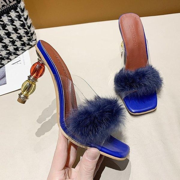 slippers mature summer women's furry uppers fashionable simple and casual all-match trend outdoor with heels, Black
slippers mature summer women's furry uppers fashionable simple and casual all-match trend outdoor with heels, Black