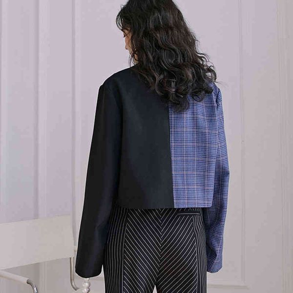 women's suits & blazers shengpalae striped blazer fashion women irregular patchwork spring autumn minority loose suit coat female rars, White;black
women's suits & blazers shengpalae striped blazer fashion women irregular patchwork spring autumn minority loose suit coat female rars, White;black