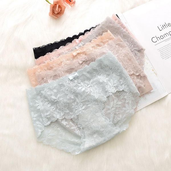 women's panties ultra thin lace bow breathable underwear comfortable seamless transparent soft and close fitting lightweight briefs, Black;pink
women's panties ultra thin lace bow breathable underwear comfortable seamless transparent soft and close fitting lightweight briefs, Black;pink