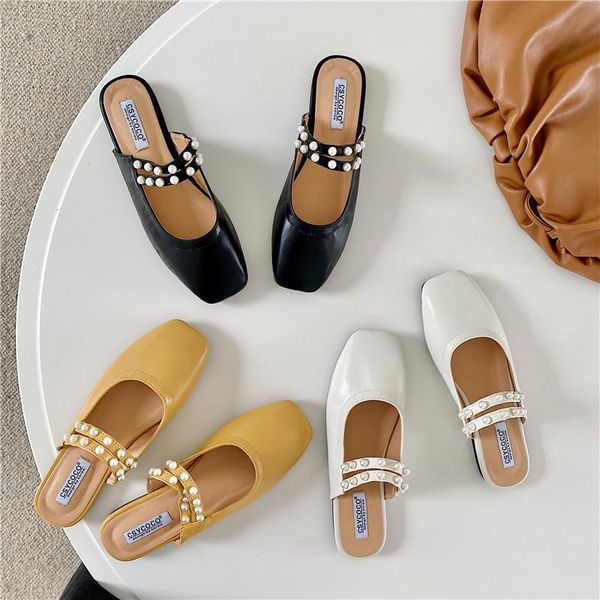 slippers women summer female shoes slides low cover toe string bead loafers 2021 flat scandals rubber fabric pu rome basic, Black
slippers women summer female shoes slides low cover toe string bead loafers 2021 flat scandals rubber fabric pu rome basic, Black