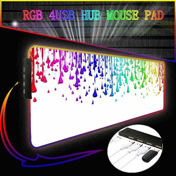 mouse pads & wrist rests line water drop rgb 4 port usb hub mousepad large pad gamer xxl carpet big mause pc desk play mat with backlit
mouse pads & wrist rests line water drop rgb 4 port usb hub mousepad large pad gamer xxl carpet big mause pc desk play mat with backlit