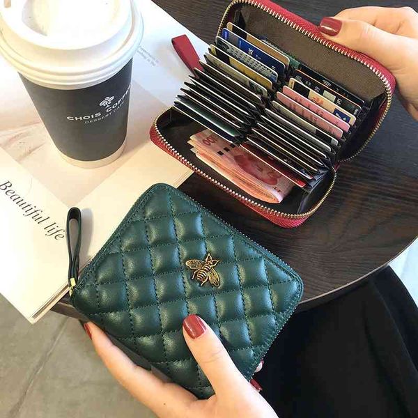 luxurys coin pouch business card organ bag female small and exquisite high-end ultra-thin clip more than 20 positions large capacity real le, Red;black
luxurys coin pouch business card organ bag female small and exquisite high-end ultra-thin clip more than 20 positions large capacity real le, Red;black