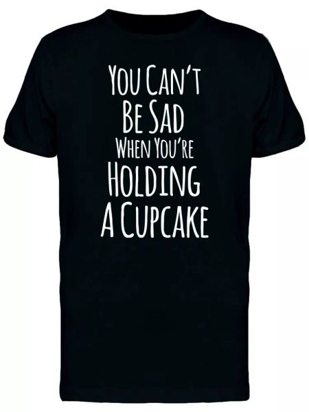 Cupcakes Are Happiness Men's Tee -Image by Shutterstock, White;black
Cupcakes Are Happiness Men's Tee -Image by Shutterstock, White;black