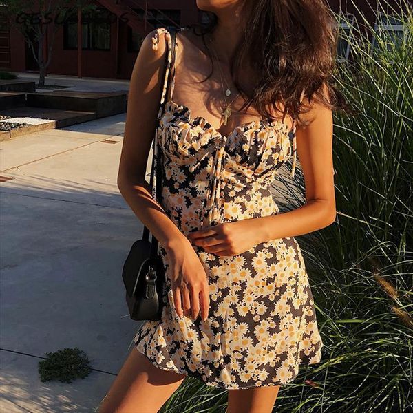 summer kawaii boho cami womens dresses vintage sleeveless sundress korean mini casual vestidos, Black;gray
summer kawaii boho cami womens dresses vintage sleeveless sundress korean mini casual vestidos, Black;gray