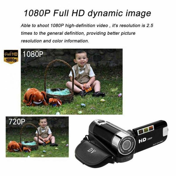 camcorders 1080p 2.7" tft lcd flip screen video camera camcorder vlog youtuber live 16x digital zoom night vision cam
camcorders 1080p 2.7" tft lcd flip screen video camera camcorder vlog youtuber live 16x digital zoom night vision cam
