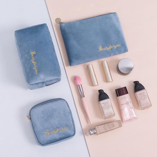 storage bags makeup bag flocking fabric travel or home helper 4 style for classification received small items
storage bags makeup bag flocking fabric travel or home helper 4 style for classification received small items