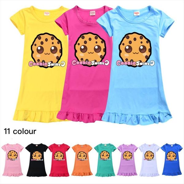 summer toddler girls cookie girl dress swirl c kids pajamas for baby, Red;yellow
summer toddler girls cookie girl dress swirl c kids pajamas for baby, Red;yellow