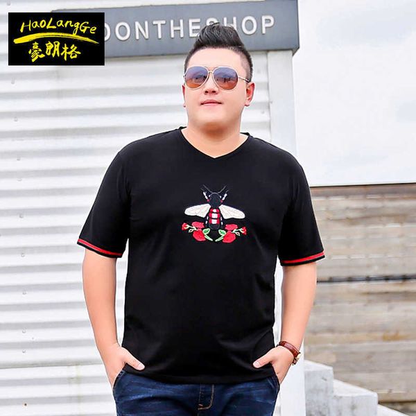 extra loose menswear plus fat plus size short sleeve v-neck t-shirt fat super large popular thin fat version shirt, Black;brown
extra loose menswear plus fat plus size short sleeve v-neck t-shirt fat super large popular thin fat version shirt, Black;brown