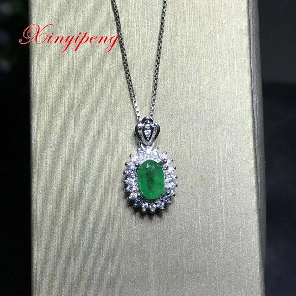 lockets xin yi peng 925 silver inlaid natural emerald necklace, necklace woman, fashion, holiday anniversary gift
lockets xin yi peng 925 silver inlaid natural emerald necklace, necklace woman, fashion, holiday anniversary gift
