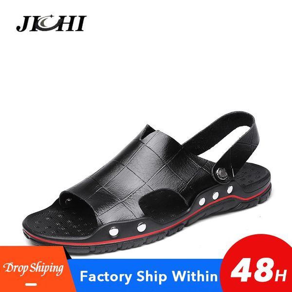 sandals 2021 men leather slippers summer flat wear-resistant beach sandal lightweight rubber outdoor big size 38-48, Black
sandals 2021 men leather slippers summer flat wear-resistant beach sandal lightweight rubber outdoor big size 38-48, Black