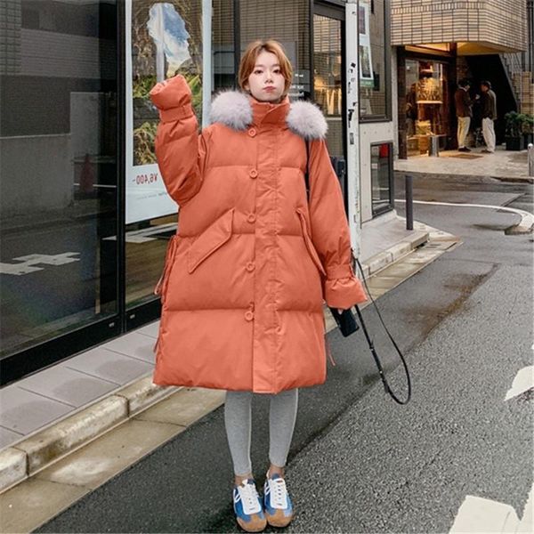 women's down & parkas winter large size loose fashion casual hooded with drawstring to adjust the of long thick bread jacket trend, Black
women's down & parkas winter large size loose fashion casual hooded with drawstring to adjust the of long thick bread jacket trend, Black