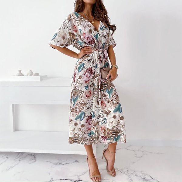 party dresses summer women shirt lace-up belt 2021 elegant v-neck button midi fashion short sleeve large swing, White;black
party dresses summer women shirt lace-up belt 2021 elegant v-neck button midi fashion short sleeve large swing, White;black