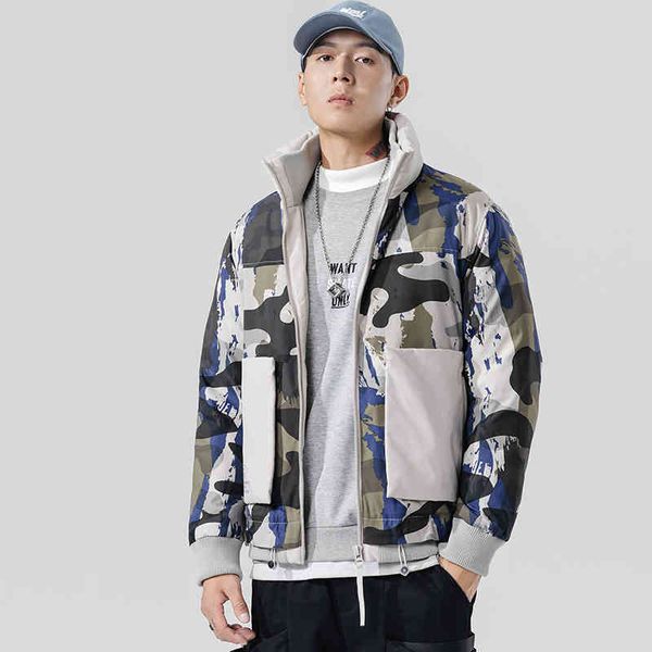 new men's 90 jacket winter white duck down casual ins camouflage warm trend big pocket male parka doudoune homme, Black
new men's 90 jacket winter white duck down casual ins camouflage warm trend big pocket male parka doudoune homme, Black