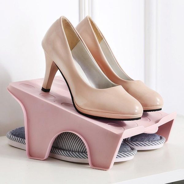 shoe hanger durable organizer save space support slot bipedal design upper and lower double - dimensional storage rack clothing & wardrobe
shoe hanger durable organizer save space support slot bipedal design upper and lower double - dimensional storage rack clothing & wardrobe