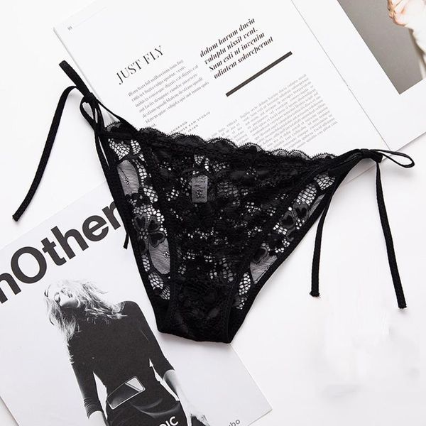 women's panties lace g-string for women seamless side strap tied thong briefs underwear lingerie female ladies floral underpants, Black;pink
women's panties lace g-string for women seamless side strap tied thong briefs underwear lingerie female ladies floral underpants, Black;pink