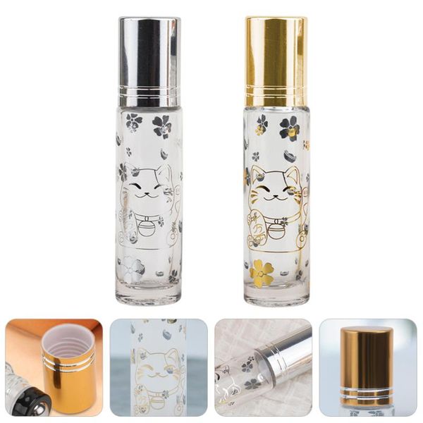 storage bottles & jars 2pcs 10ml lucky cat pattern travel perfume essential oil roller
storage bottles & jars 2pcs 10ml lucky cat pattern travel perfume essential oil roller