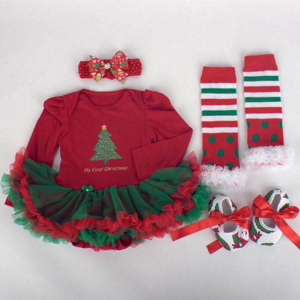 girl's christmas day 6-12m baby long-sleeved romper dress hairband socks four-piece toddler shoes cartoon print vestidos dresses 1023, Red;yellow
girl's christmas day 6-12m baby long-sleeved romper dress hairband socks four-piece toddler shoes cartoon print vestidos dresses 1023, Red;yellow