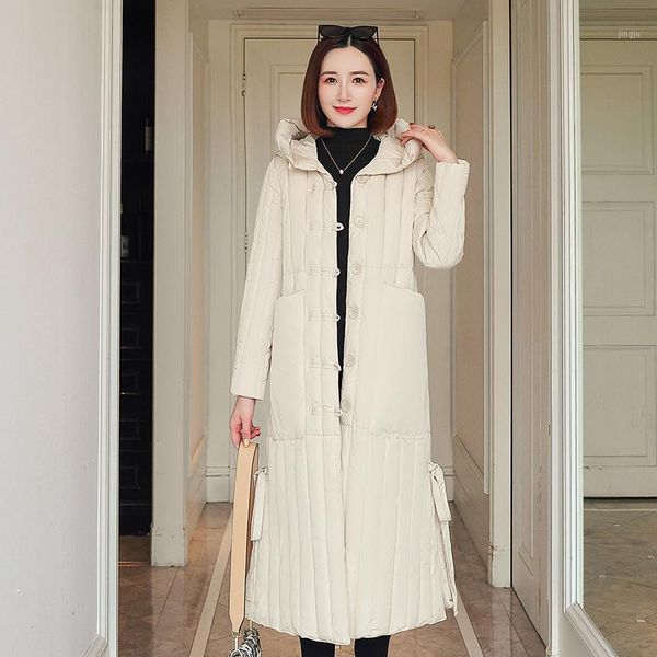 women's down & parkas korean style x-long winter jackets single breasted slim plus size female cold coat hooded stand collar thick park, Black
women's down & parkas korean style x-long winter jackets single breasted slim plus size female cold coat hooded stand collar thick park, Black