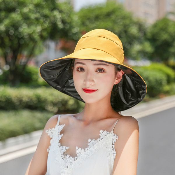 new black glue anti ultraviolet fisherman's women's spring and summer pure color fashion empty bow ponytail big brim basin hat
new black glue anti ultraviolet fisherman's women's spring and summer pure color fashion empty bow ponytail big brim basin hat