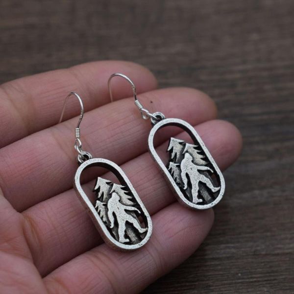 12pair sasquatch bigfoot earring friend birthday gift nature jewelry dangle & chandelier, Silver
12pair sasquatch bigfoot earring friend birthday gift nature jewelry dangle & chandelier, Silver
