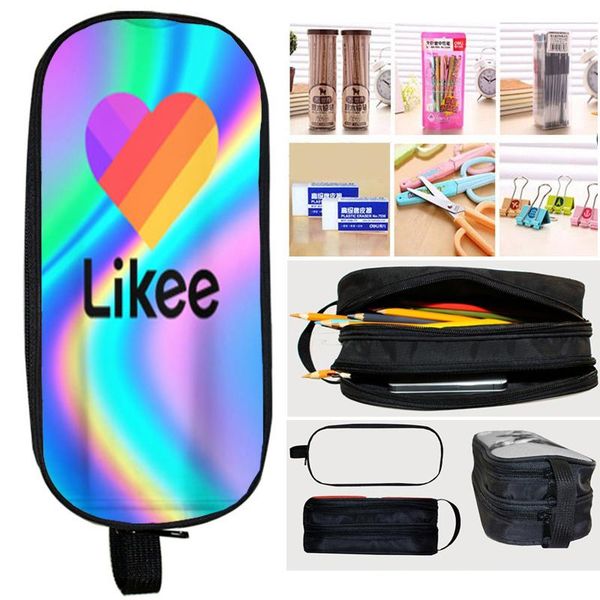 cosmetic bags & cases likee video app pencil case children boys pen girls like cute pencilcase bag
cosmetic bags & cases likee video app pencil case children boys pen girls like cute pencilcase bag