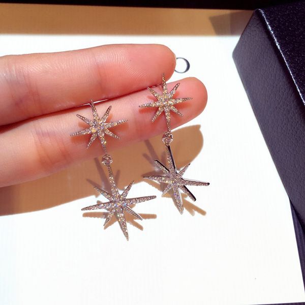 crystal dangle earrings s925 sterling silver needle star shape exaggeration unique evening jewelry for women
crystal dangle earrings s925 sterling silver needle star shape exaggeration unique evening jewelry for women