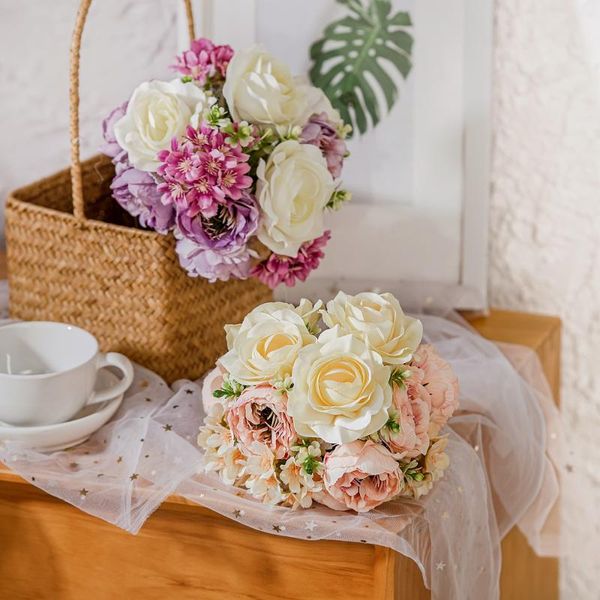 decorative flowers & wreaths artificial flower weaving snow bouquet pastoral home living room table pendulum decoration bridal pography prop
decorative flowers & wreaths artificial flower weaving snow bouquet pastoral home living room table pendulum decoration bridal pography prop