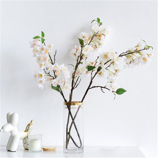 3pcs artificial cherry blossom branches flowers silk sakura home party wedding decor fake flower year's gift decorative & wreaths
3pcs artificial cherry blossom branches flowers silk sakura home party wedding decor fake flower year's gift decorative & wreaths