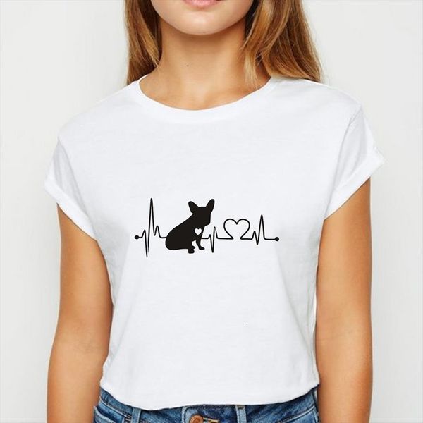 dog electrocardiogram vogue young women t shirt ulzzang spring summer harajuku funny printing graphic o neck, White
dog electrocardiogram vogue young women t shirt ulzzang spring summer harajuku funny printing graphic o neck, White