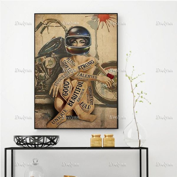 paintings motorcycle girl vintage poster, riding lover,love poster,biker rider motorbike,home decor canvas wall art prints gift
paintings motorcycle girl vintage poster, riding lover,love poster,biker rider motorbike,home decor canvas wall art prints gift