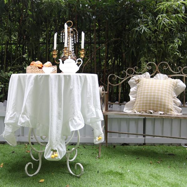 table cloth white flounce skirt edge with yellow cherry decoration wedding home banquet covers french retro textile
table cloth white flounce skirt edge with yellow cherry decoration wedding home banquet covers french retro textile