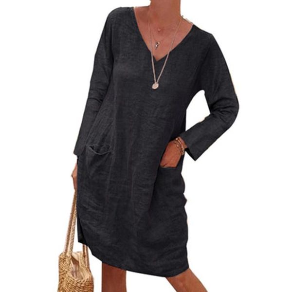 casual dresses elegant ladies autumn dress women plus size loose long sleeve beach floral maxi kaftan robe, Black;gray
casual dresses elegant ladies autumn dress women plus size loose long sleeve beach floral maxi kaftan robe, Black;gray