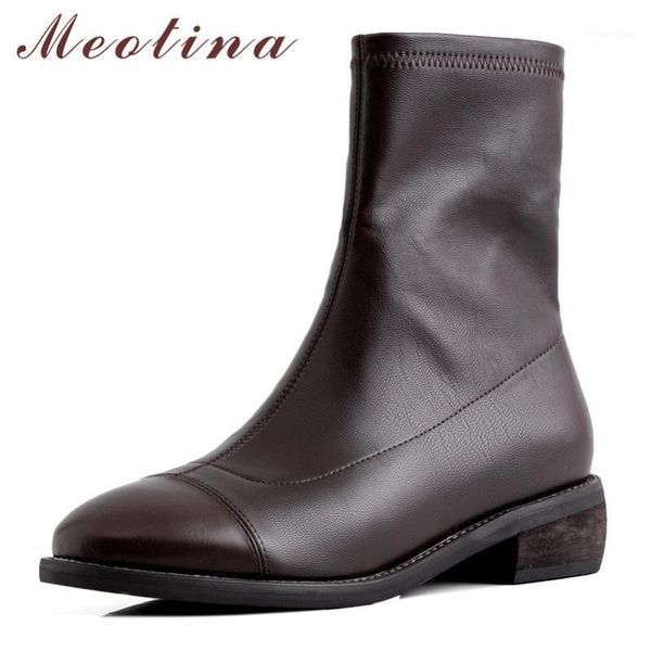 boots meotina winter ankle women zipper chunky heel short round toe shoes female 2021 autumn size 34-391, Black
boots meotina winter ankle women zipper chunky heel short round toe shoes female 2021 autumn size 34-391, Black