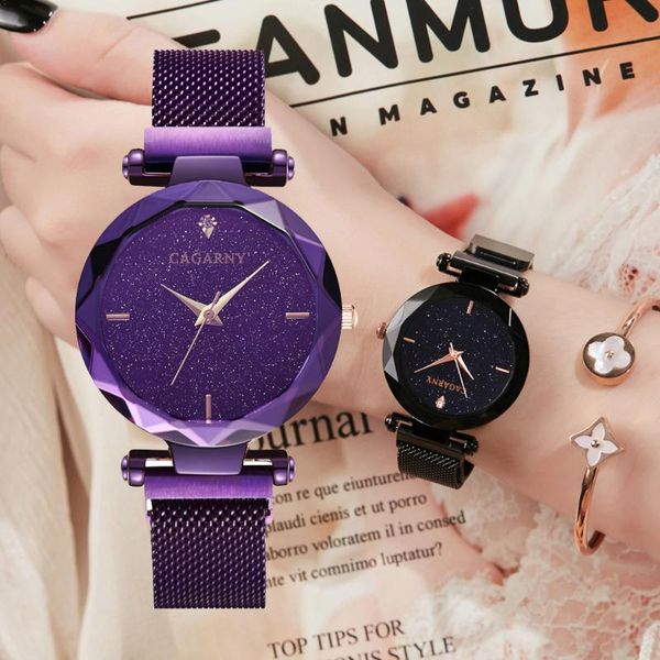 wristwatches luxury women watches charming starry sky watch female clock magnetic buckle fashion ladies quartz reloj femenino, Slivery;brown
wristwatches luxury women watches charming starry sky watch female clock magnetic buckle fashion ladies quartz reloj femenino, Slivery;brown