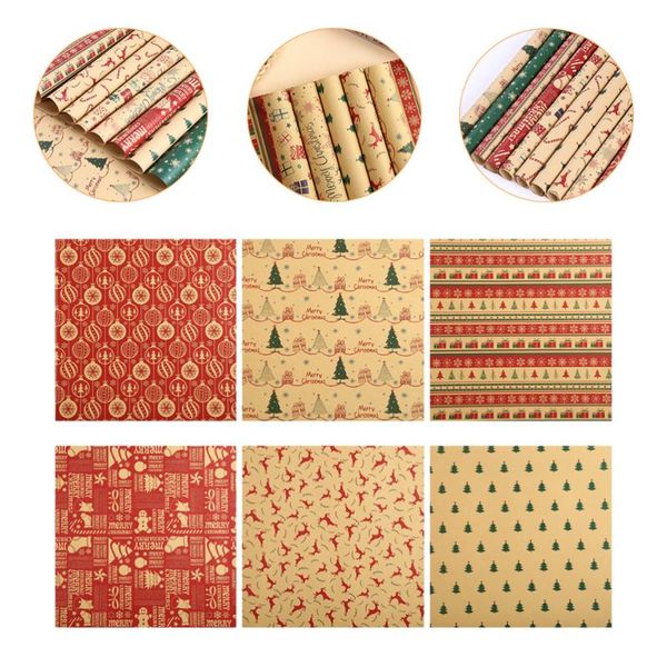 other arts and crafts 6pcs christmas elements wrapping paper diy packaging for gift bouquet
other arts and crafts 6pcs christmas elements wrapping paper diy packaging for gift bouquet