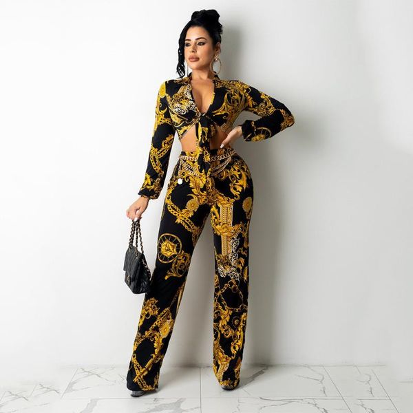 women's two piece pants ladies 2-piece fashion slim-fit printing long-sleeved shirt trousers two-piece casual office long street profes, White
women's two piece pants ladies 2-piece fashion slim-fit printing long-sleeved shirt trousers two-piece casual office long street profes, White