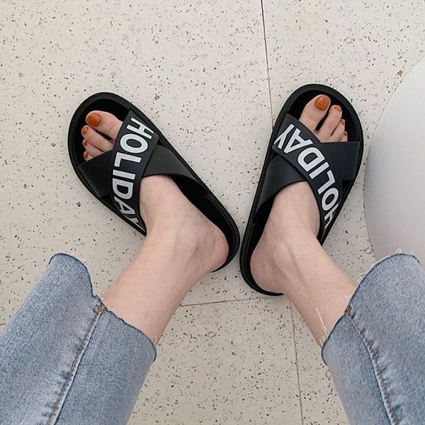 non-slip house slippers for women fashion letters shower ladies cross strapped slides sandals outdoor beach shoes, Black
non-slip house slippers for women fashion letters shower ladies cross strapped slides sandals outdoor beach shoes, Black