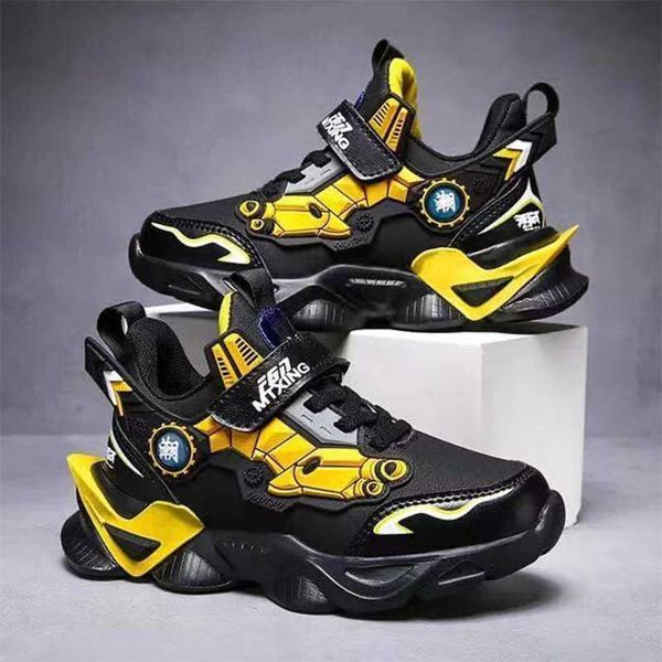 kids shoes mecha cartoons sneakers for boys girls sports shoes lightweight children leather waterproof casual walking shoes g1025, Black;red
kids shoes mecha cartoons sneakers for boys girls sports shoes lightweight children leather waterproof casual walking shoes g1025, Black;red