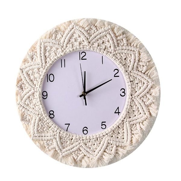 creative woven frame wall clock diy simple design hanging watch for home bedroom living room dormitory decorations clocks
creative woven frame wall clock diy simple design hanging watch for home bedroom living room dormitory decorations clocks