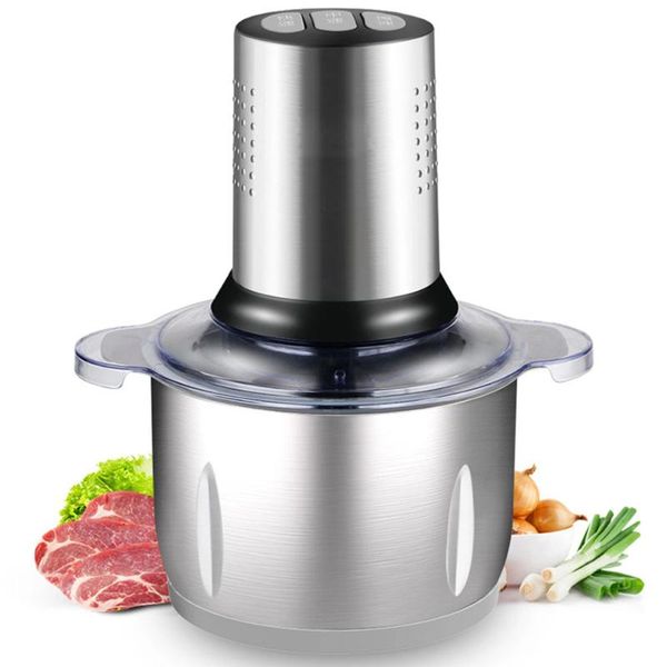 3l 304 stainless steel household meat grinder electric automatic highshredder vegetable pepper processor grinders
3l 304 stainless steel household meat grinder electric automatic highshredder vegetable pepper processor grinders