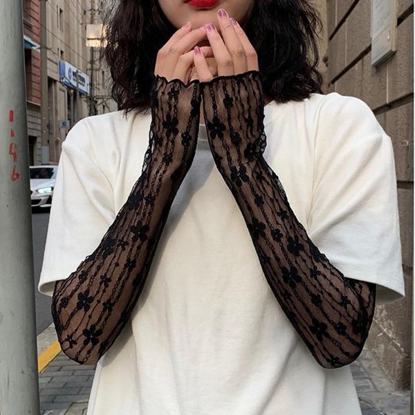 five fingers gloves fashion lace long arm warmer hollow out fingerless sun protection sleeves mesh flower thin cycling autumn summer, Blue;gray
five fingers gloves fashion lace long arm warmer hollow out fingerless sun protection sleeves mesh flower thin cycling autumn summer, Blue;gray