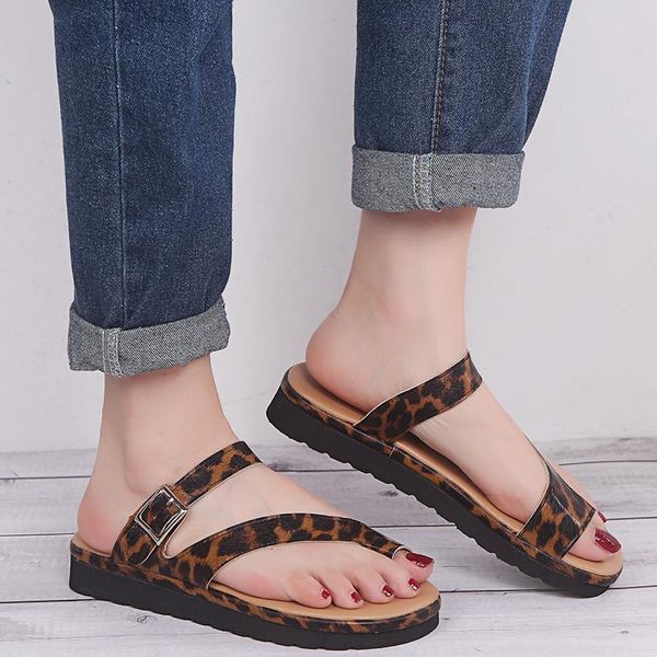 slippers plus size summer women female leopard rome retro casual shoes thick bottom wedge slip on slides beach, Black
slippers plus size summer women female leopard rome retro casual shoes thick bottom wedge slip on slides beach, Black