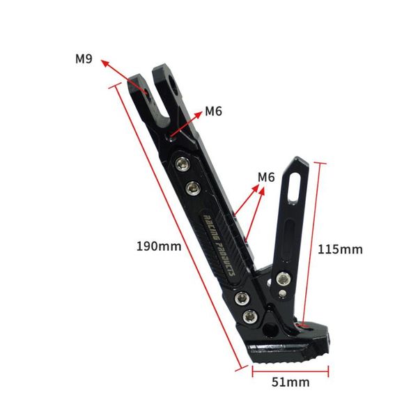 parts adjustable cnc metal motorcycle foot kickstand electrombile kick side stand durable corrosion-resistant support bracket
parts adjustable cnc metal motorcycle foot kickstand electrombile kick side stand durable corrosion-resistant support bracket