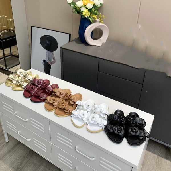 fashion women's thick soled sandals petal flat heel slippers camellia sandals word drag large wholesale, Black
fashion women's thick soled sandals petal flat heel slippers camellia sandals word drag large wholesale, Black